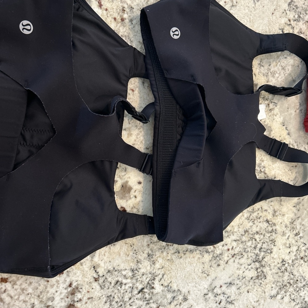 lululemon athletica Midnight Black Sports Bra